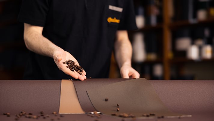 From coffee to sustainable artificial leather
