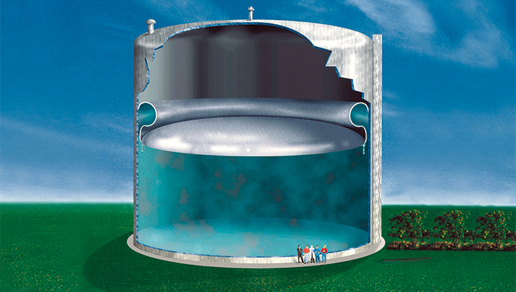 Gasspeichermembranen
