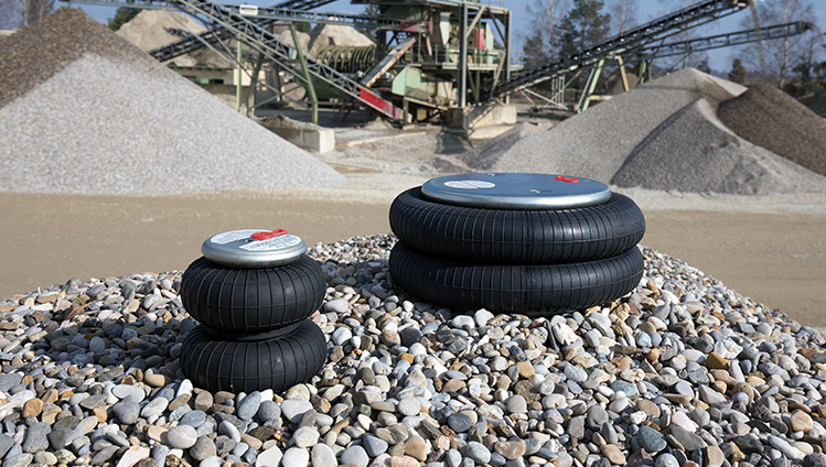 Molas pneumáticas smart, com sensores integrados para aplicações industriais inteligentes