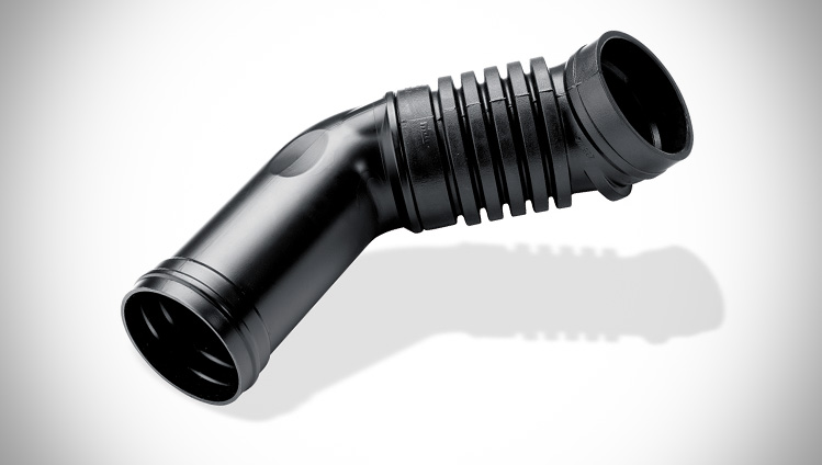 Clean Air Duct
Blow molding part with convoluted duct
