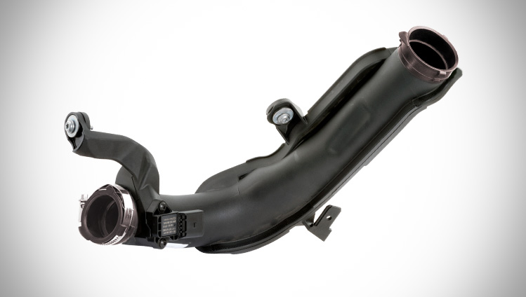 2D injection molded tube