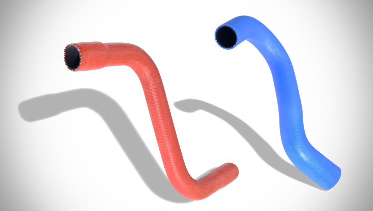Silicone charged air hose
