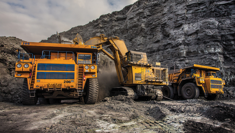 Hydraulic applications for mining vehicles