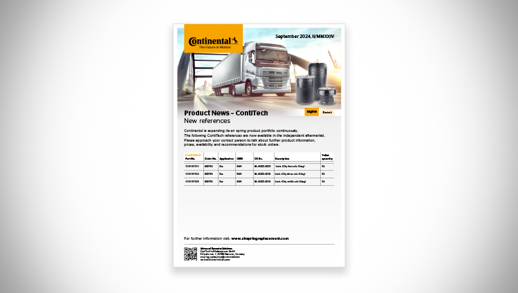 ContiTech Product News: 09/2024