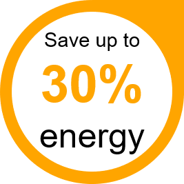 Economize até 30%25 de Energia