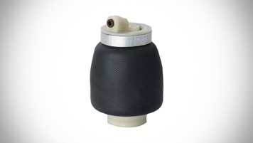 Sleeve air springs for seat suspension