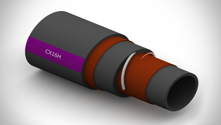 CX16H Saug- und Druckförderschlauch für Chemikalien