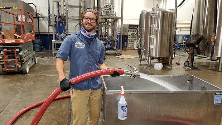 Sustainable hoses for exclusive beers