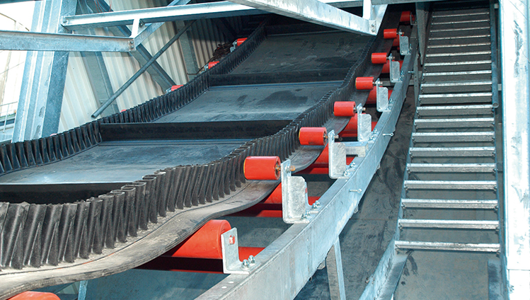 Steep Incline Conveyor Belts