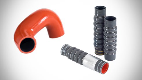 Wrapped Charge Air Hoses