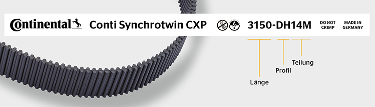 Conti® Synchrotwin Kennzeichnung