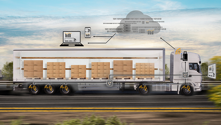 Lastüberwachung per On Board Weighing System von Continental liefert nützliche Fahrzeuginformationen