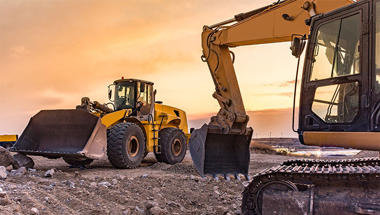 Construction machinery with Continental solutions