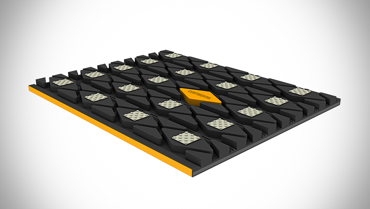 Diamond Ceramic Lagging