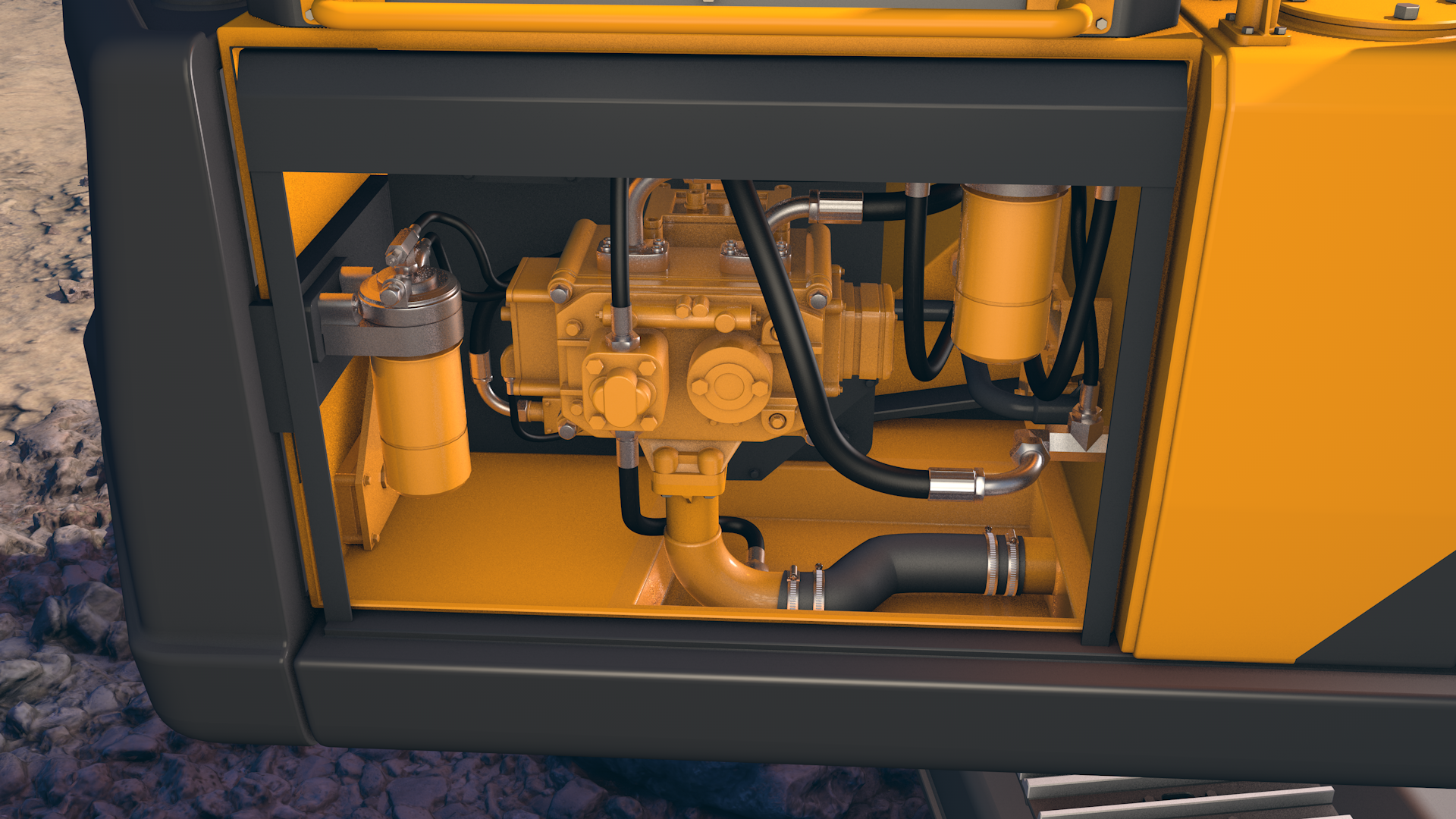 excavator-side