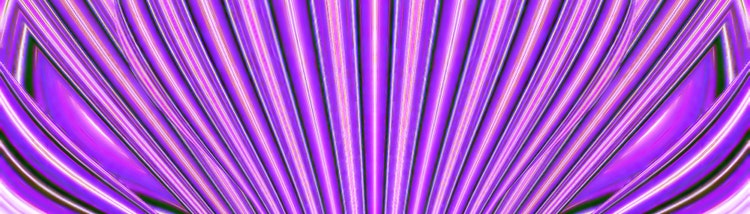 kaleidoscopic interference pattern of a laser beam reflected by a polymer film