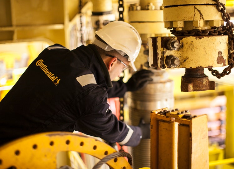 Continental remains committed to the oil and gas industry despite the large fluctuations in the oil price in recent months.