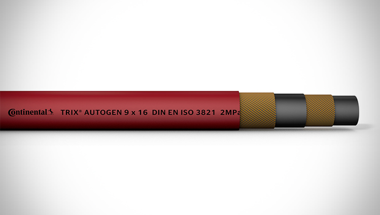 TRIX Acetylene hose - red