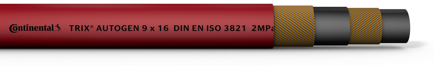 TRIX® Acetylene hose - red