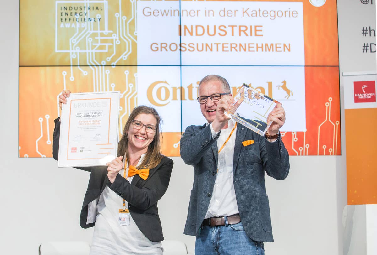Hannover Messe Trade Fair: Continental Wins Industrial Energy ...