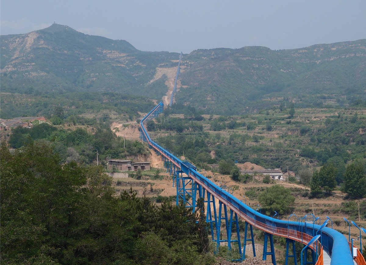 Closed-Trough Conveyor Belts Ensure Energy-Efficient and Low-Dust Coal ...